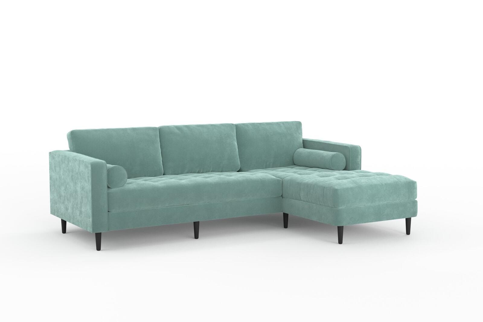 Zepel Lux Velvet Mint 8803 | James Dunlop Textiles