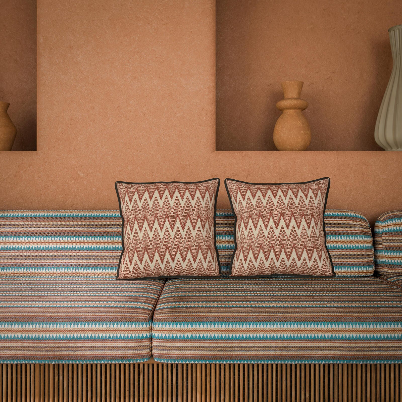 kimera330 カープカラー Casamance Serape 4517 0245 | James Dunlop Textiles