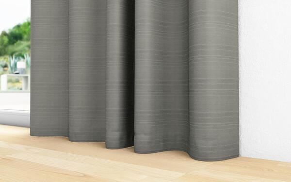 Photo of the fabric 11630-227 Luxe Carbon, by Zepel.