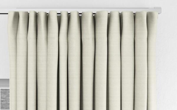 Photo of the fabric 11630-116 Luxe Ivory, by Zepel.