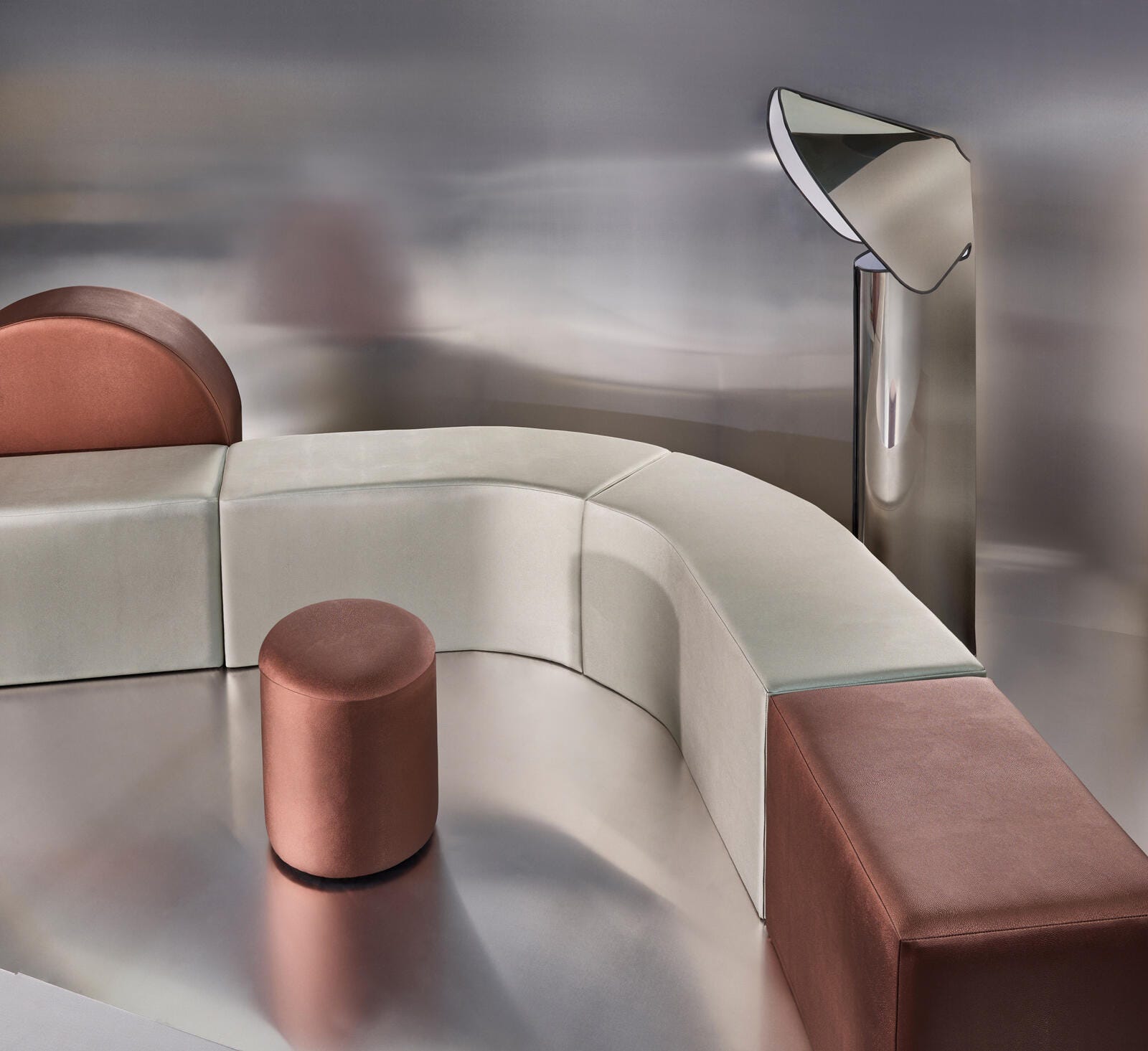 Kirkby Design Shagreen K5357 Oyster/02 | James Dunlop Textiles