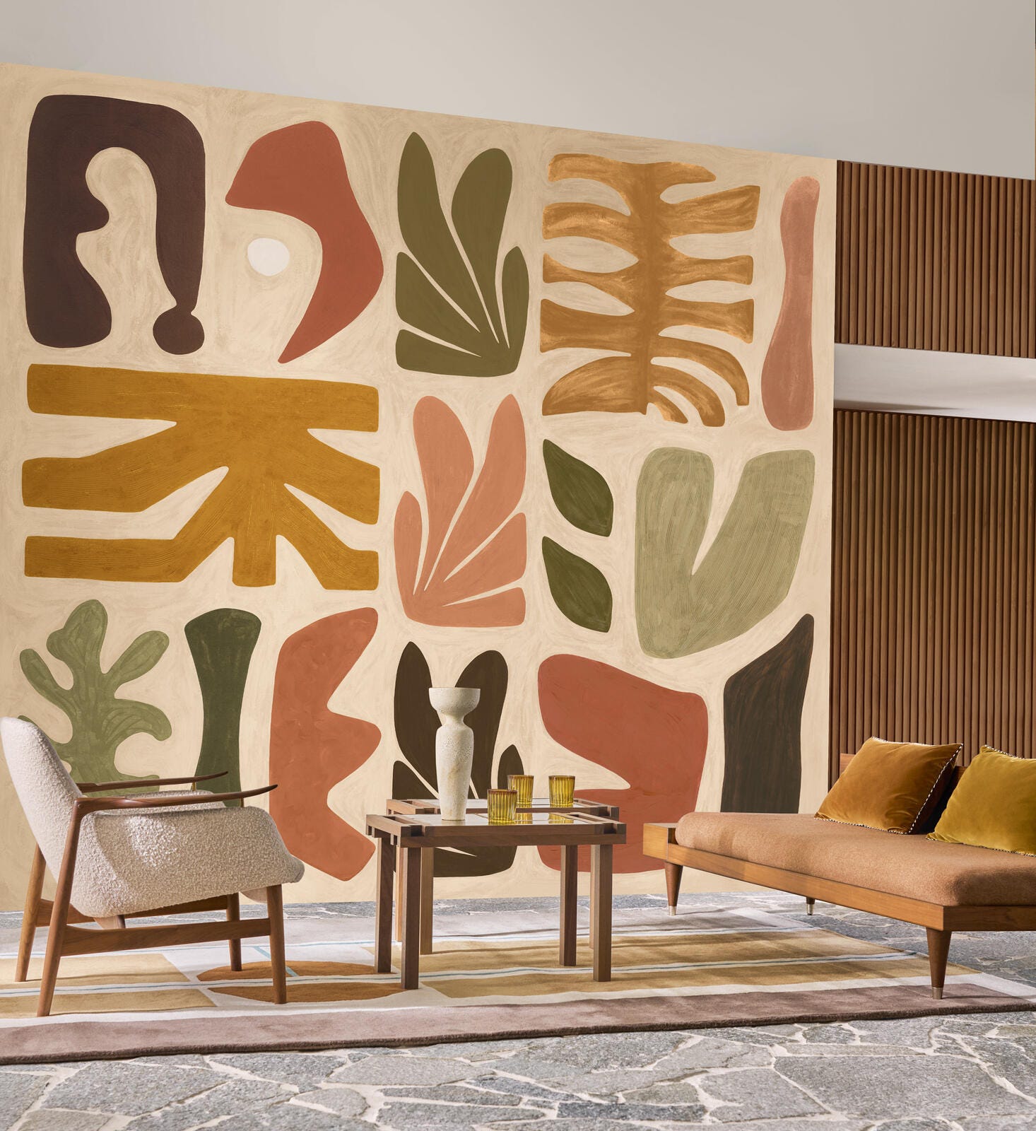 Casamance Jorge Panel 7686 3568 | James Dunlop Textiles