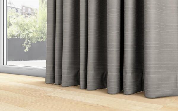 Photo of the fabric 11630-226 Luxe Aluminium, by Zepel.