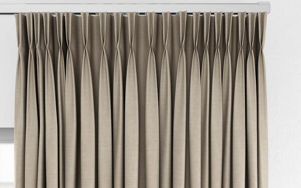 Photo of the fabric 11630-224 Luxe Flax, by Zepel.