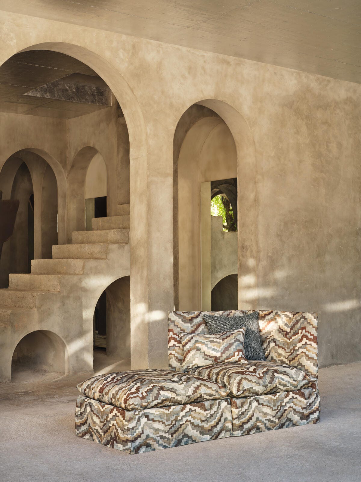 Zinc Falconetto Outdoor Z792 Taupe/01 | James Dunlop Textiles