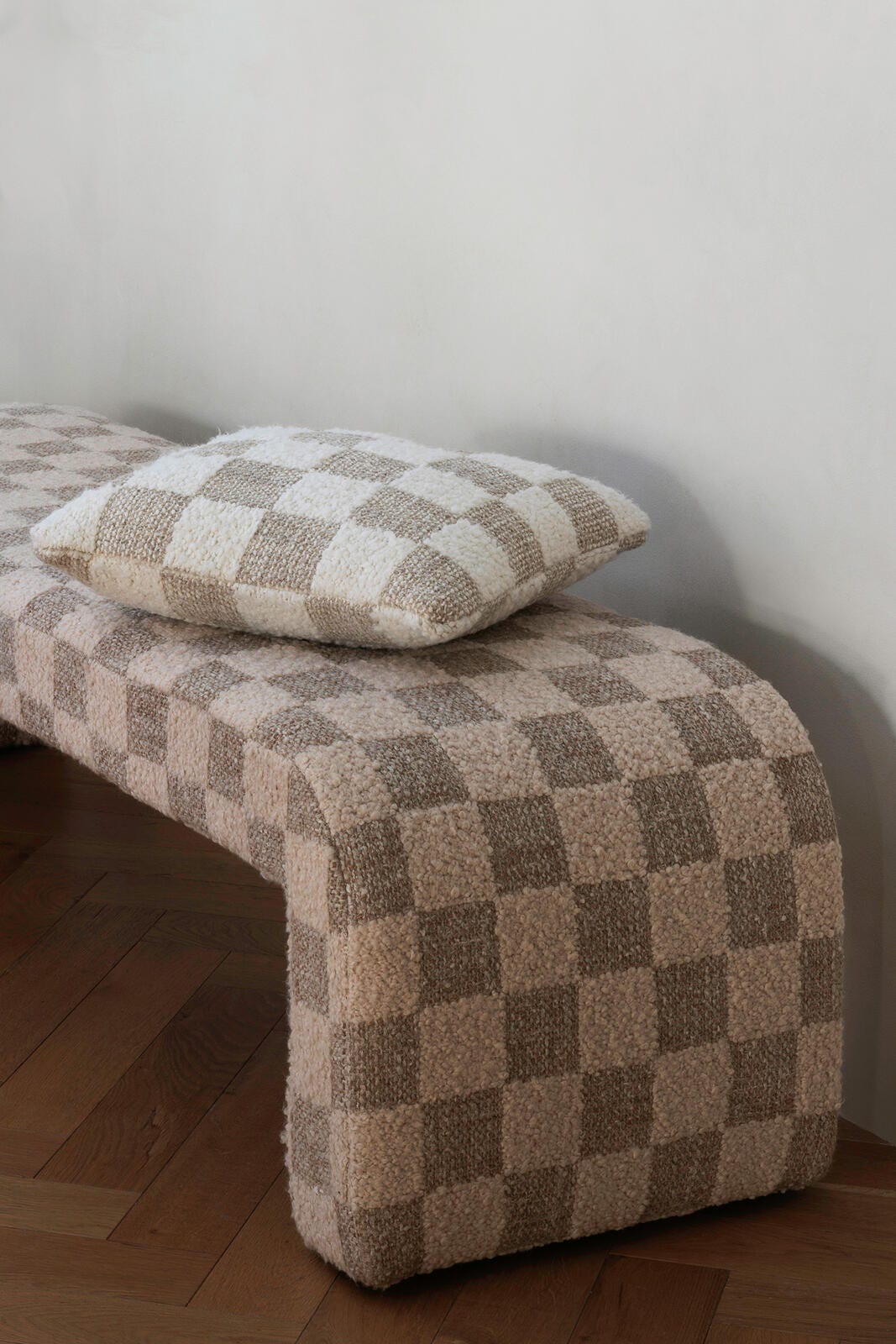 Mokum Quadro Boucle Pumice | James Dunlop Textiles
