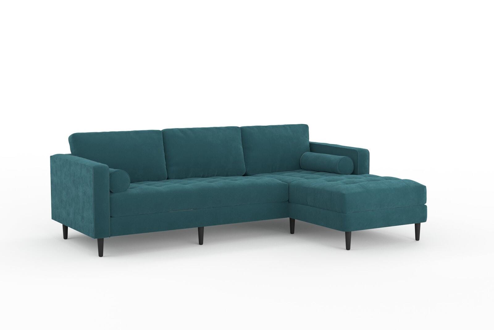 Zepel Lux Velvet Teal 8819 | James Dunlop Textiles