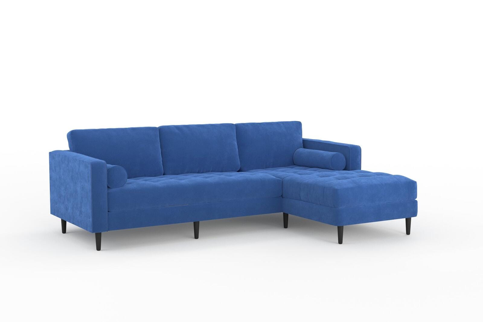 Zepel Lux Velvet Blue 8807 | James Dunlop Textiles