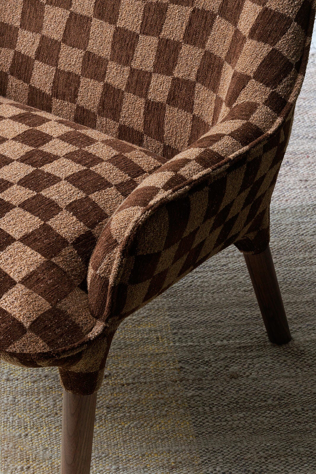 Mokum Ottica Ecru | James Dunlop Textiles