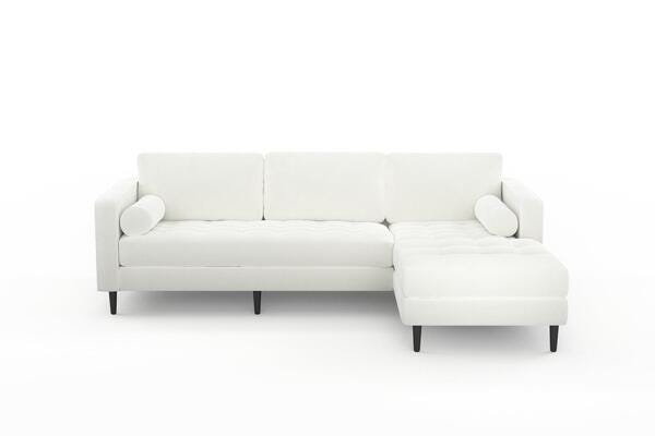 Zepel Lux Velvet White 8308 | James Dunlop Textiles