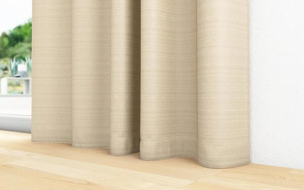 Photo of the fabric 11630-114 Luxe Ecru, by Zepel.
