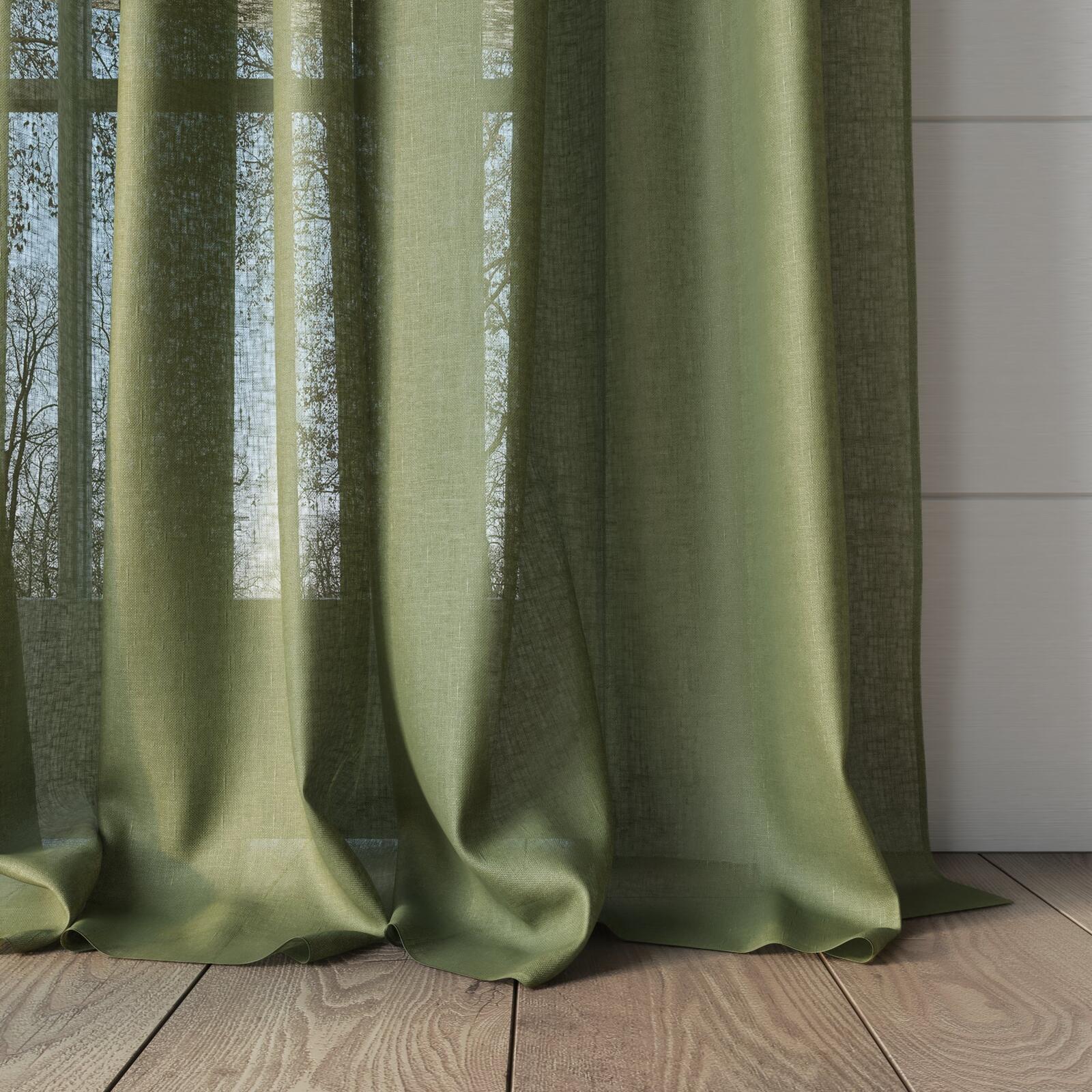 Mokum Kanso Stonewash Green Tea | James Dunlop Textiles