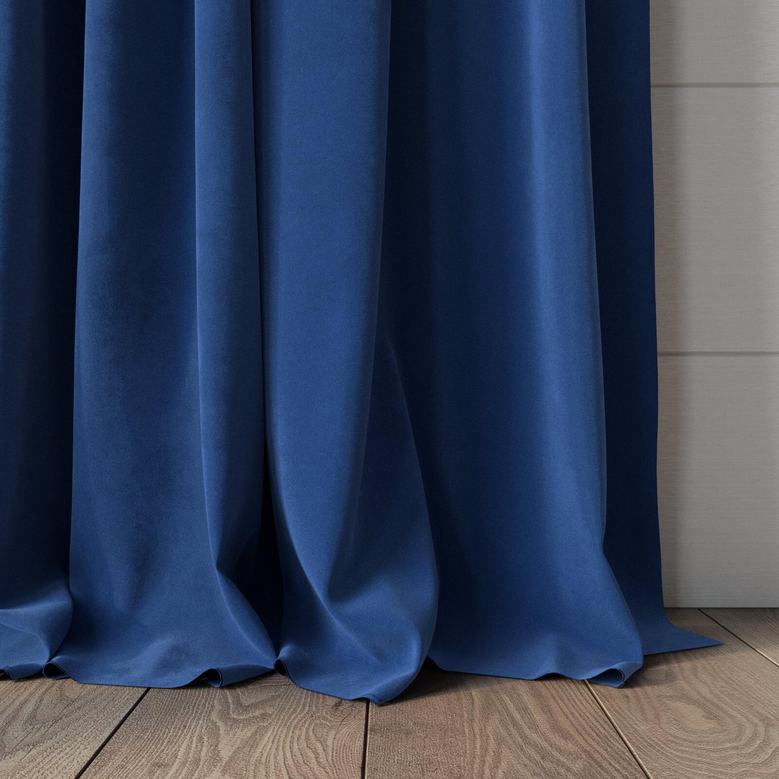 Zepel Lux Velvet Blue 8807 | James Dunlop Textiles