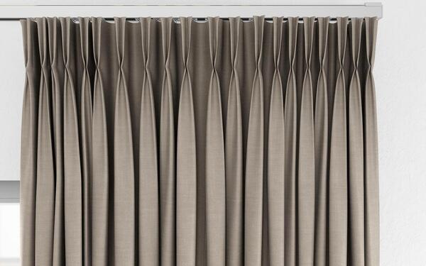 Photo of the fabric 11630-225 Luxe Limestone, by Zepel.