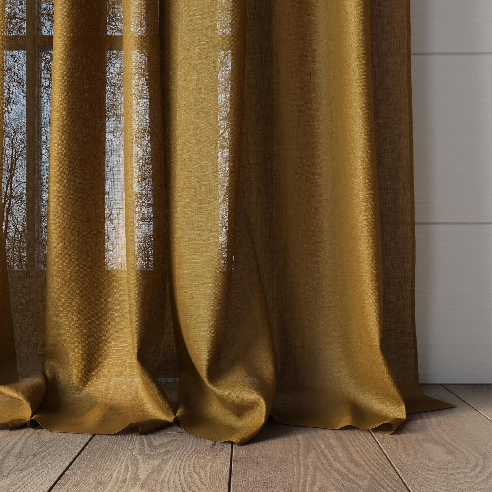 James Dunlop Laconia Air Ochre | James Dunlop Textiles