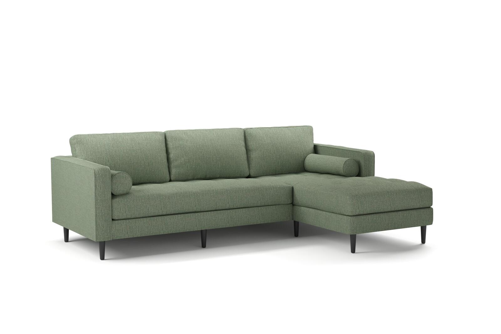 MATEE & SONS jeffery スラックス La-Z-Boy Collins Stationary Fabric Sectional 60E494/60M494