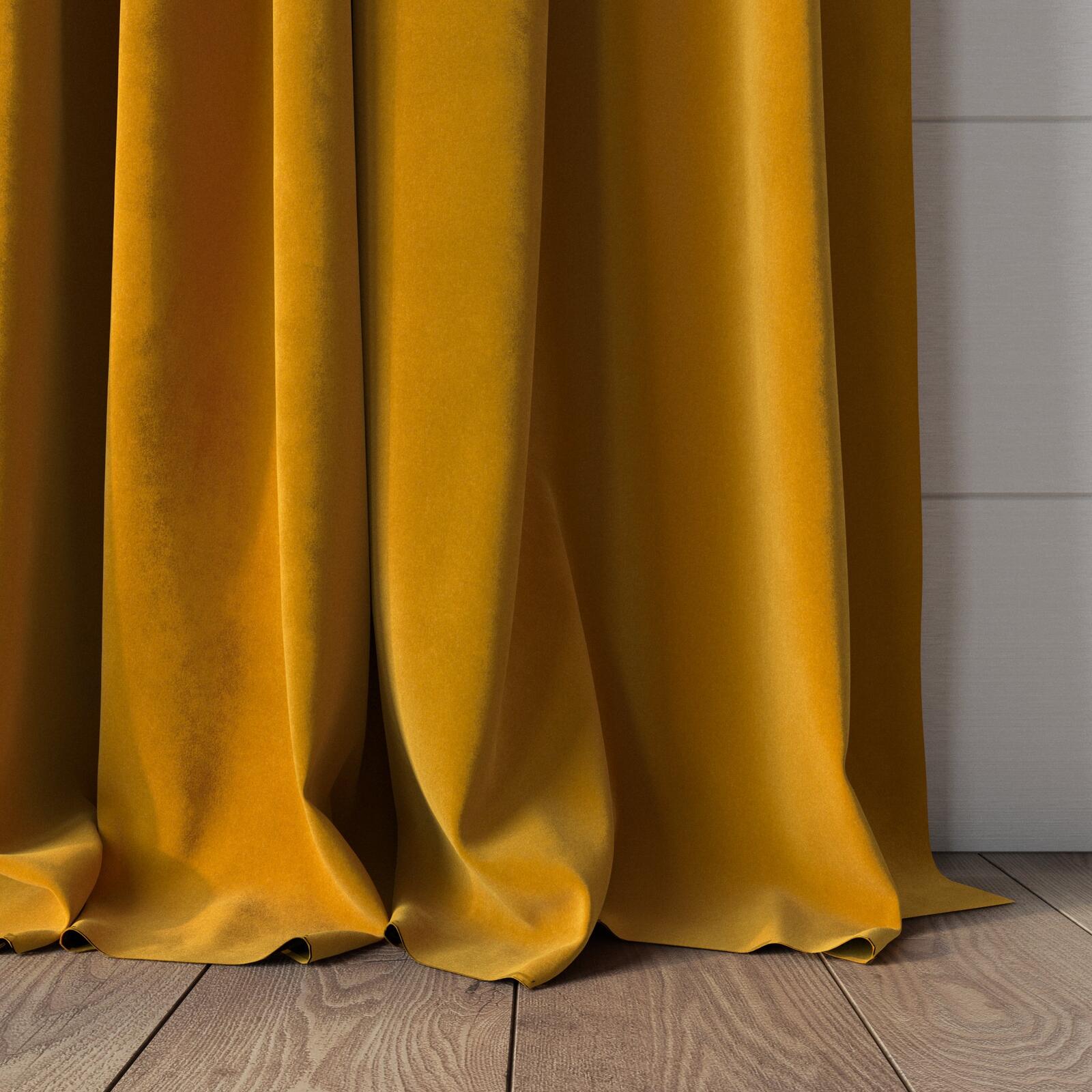 Zepel Lux Velvet Gold 8201 | James Dunlop Textiles
