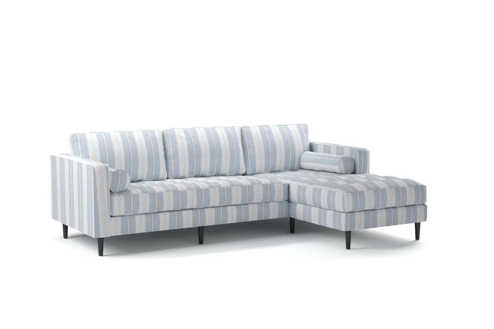 Zepel Chambray Multi Sky Blue | James Dunlop Textiles