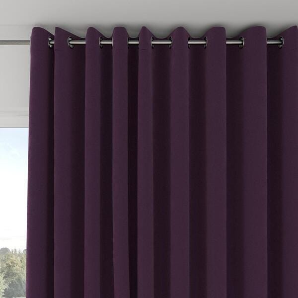 Zepel Lux Velvet Aubergine 8612 | James Dunlop Textiles