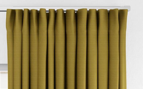 Photo of the fabric 11630-271 Luxe Honey, by Zepel.