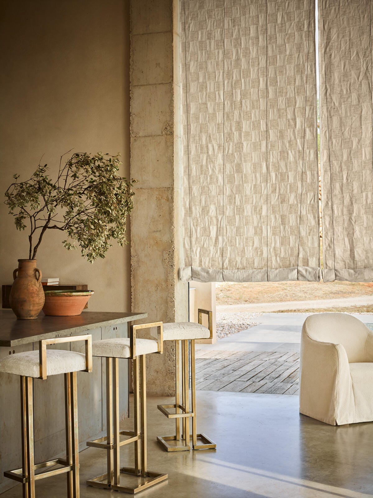 Zinc Ellice Z565 Moonbeam/01 | James Dunlop Textiles