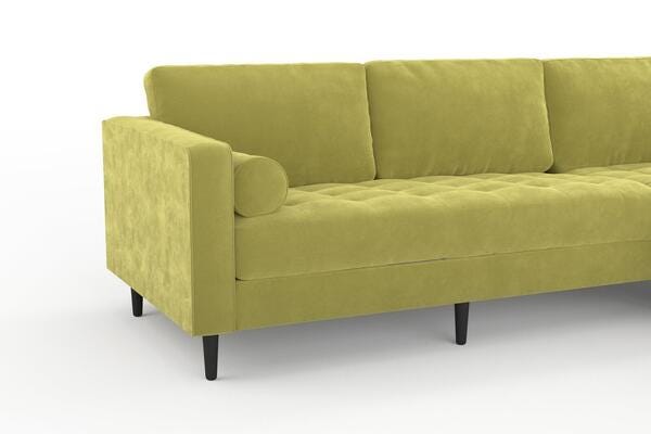 Zepel Lux Velvet Avocado 8117 | James Dunlop Textiles