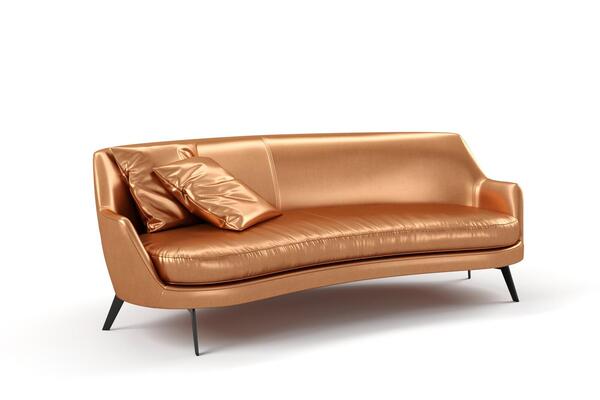 Zepel Lacquer Metallic Copper | James Dunlop Textiles