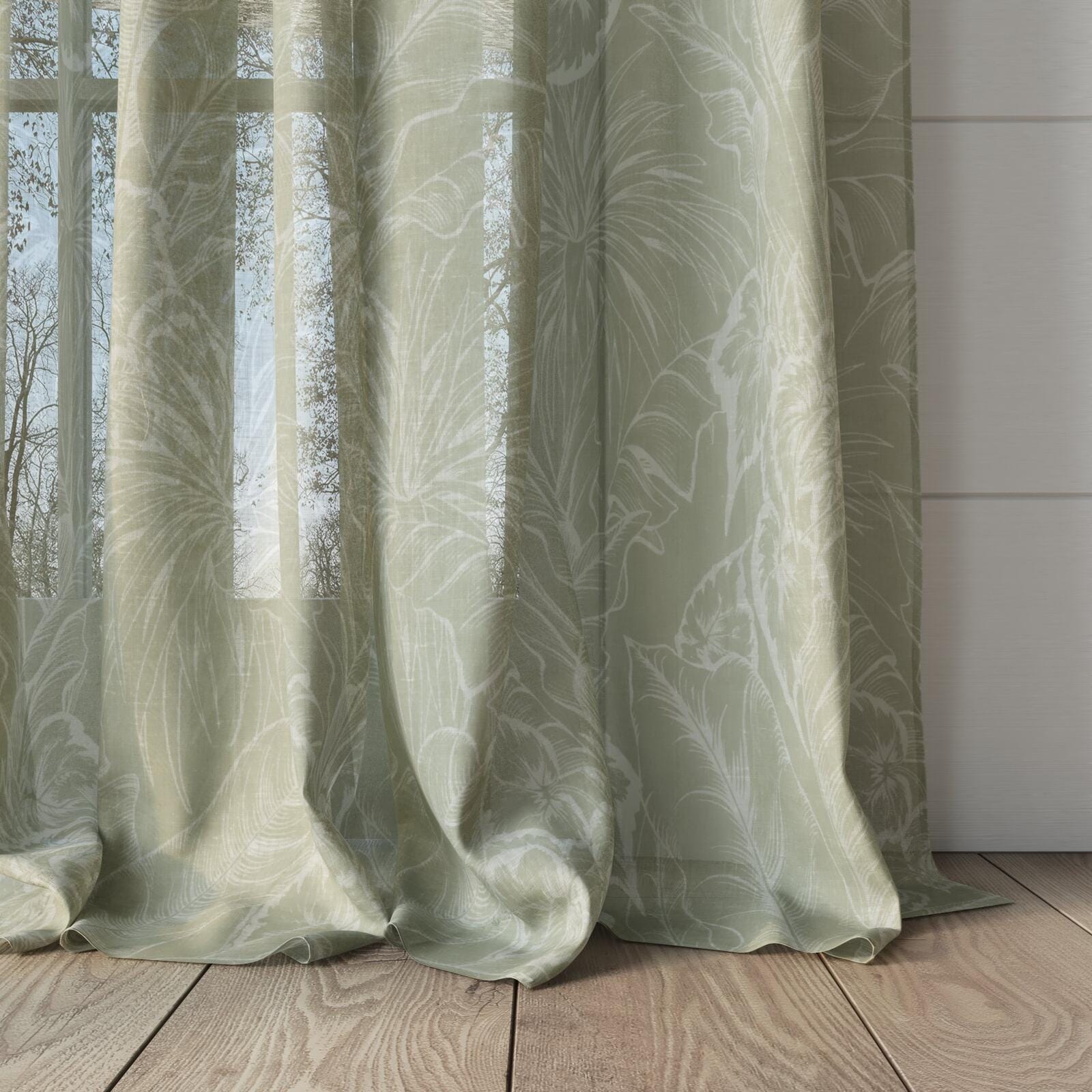 James Dunlop Palmery Sage | James Dunlop Textiles