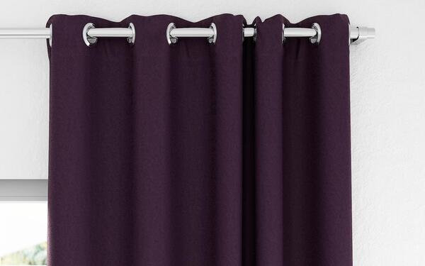 Photo of the fabric 80180-130 Lech Plum, by Zepel FibreGuard.