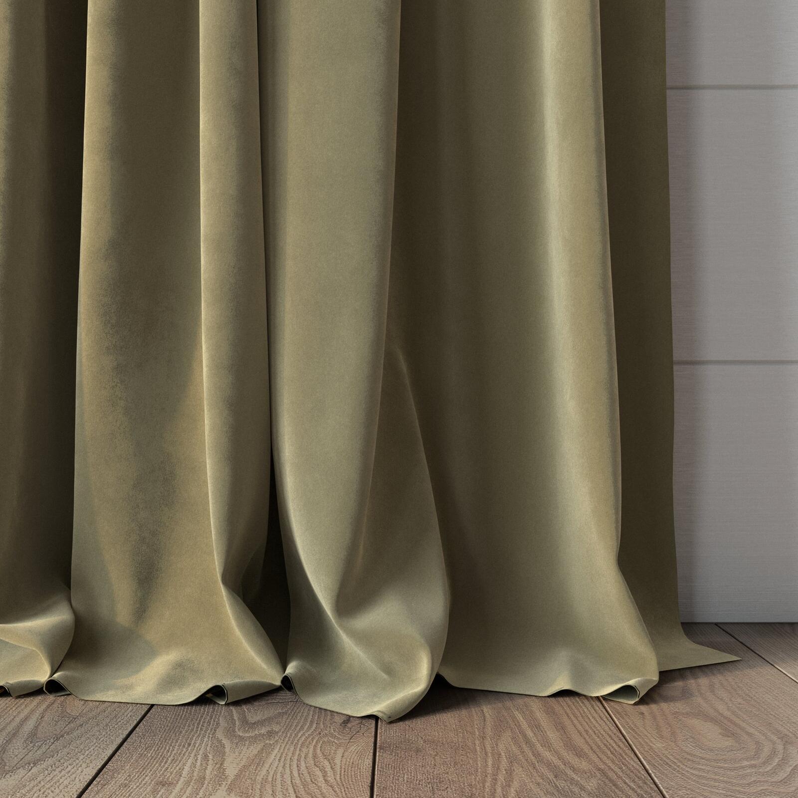 Zepel Lux Velvet Moss 8408 | James Dunlop Textiles