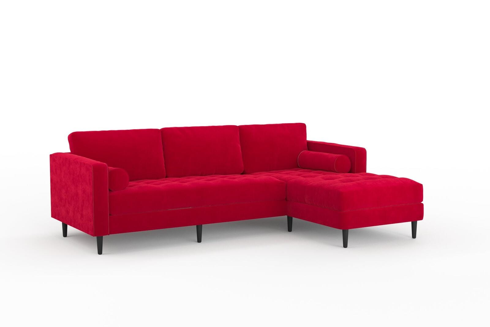 Zepel Lux Velvet Crimson 8605 | James Dunlop Textiles