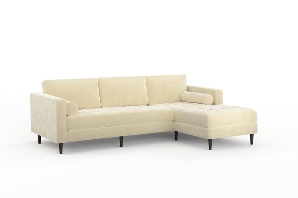 Zepel Lux Velvet Ivory 8312 | James Dunlop Textiles