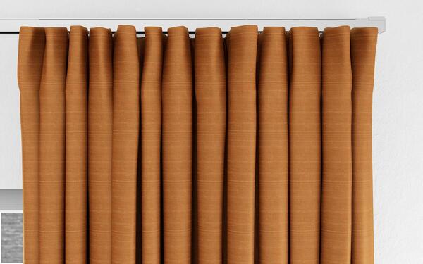 Photo of the fabric 11630-135 Luxe Terracotta, by Zepel.