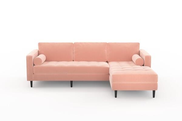 Zepel Lux Velvet Pink 8506 | James Dunlop Textiles